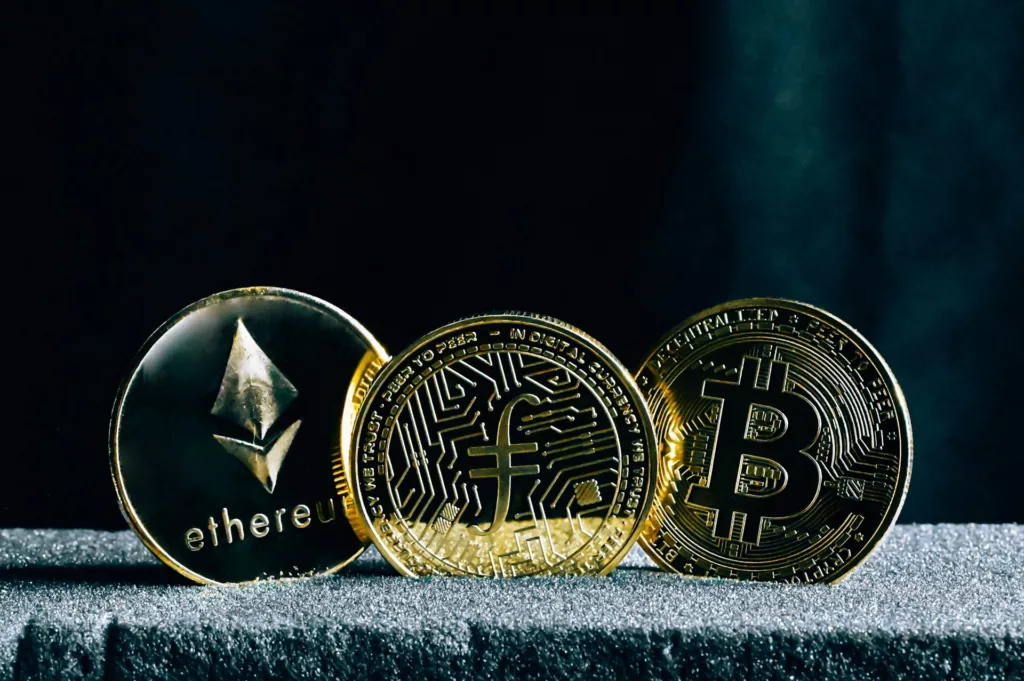 CRYPTOCURENNCY COINS ILLUSTRATION