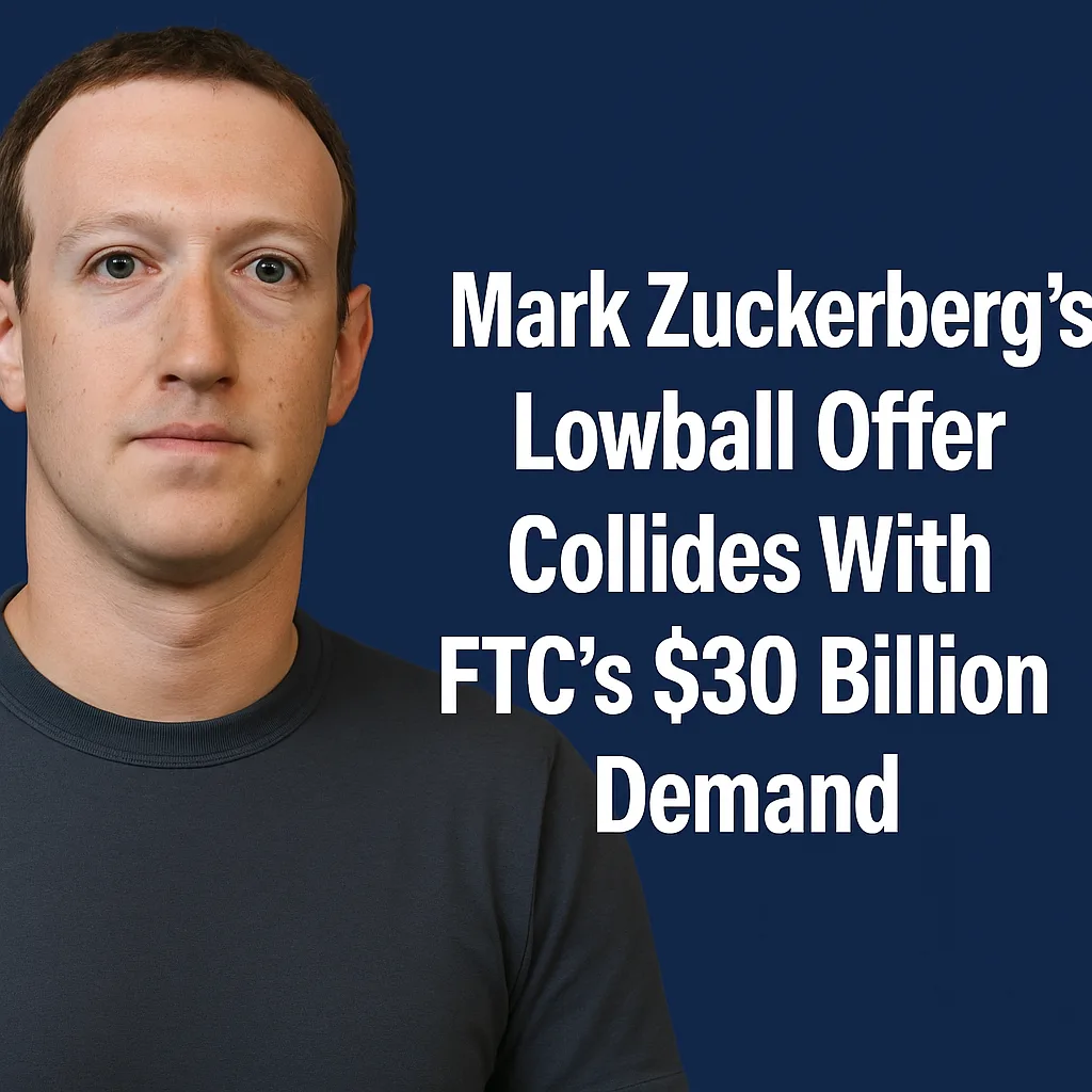 Mark Zuckerberg $30B antitrust deal
