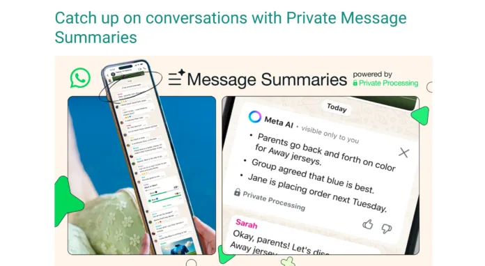 AI Summaries to WhatsApp Chats
