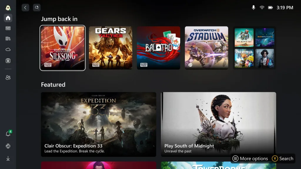 Xbox Home abf5def86173492e2e30