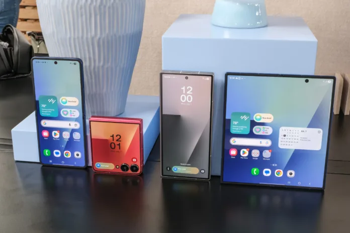 Samsung Galaxy Z Fold7, Flip7, and Flip7 FE