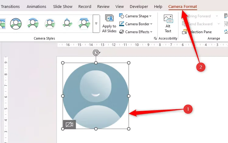 Screenshot from Powerpoint