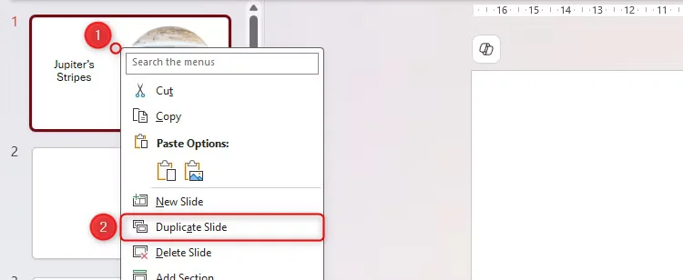 Screenshot from Powerpoint