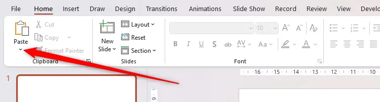 Screenshot from Powerpoint