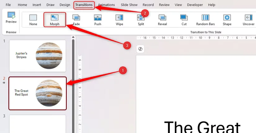 Screenshot from Powerpoint