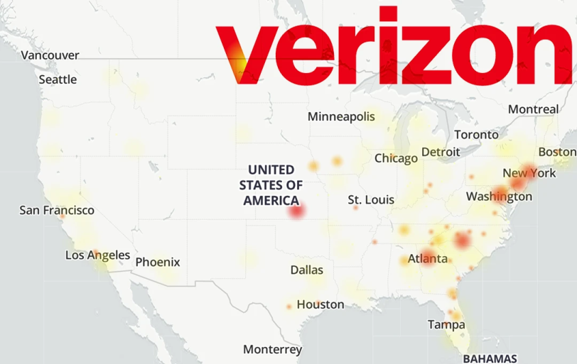 verizon Outage Areas