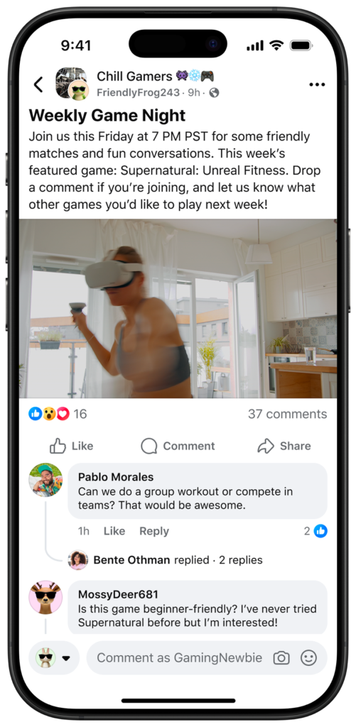 Facebook Nicknames Update