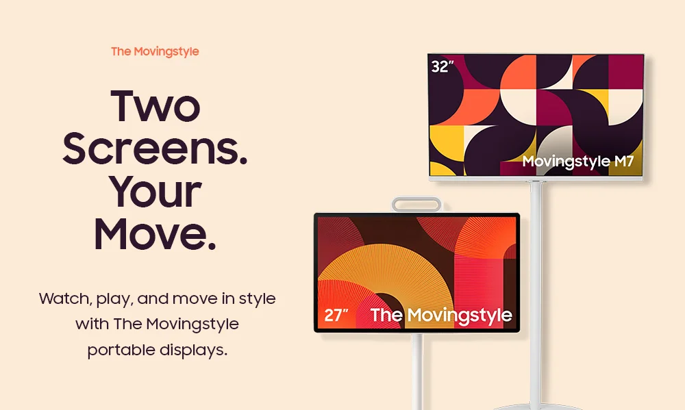 Movingstyle Portable Display