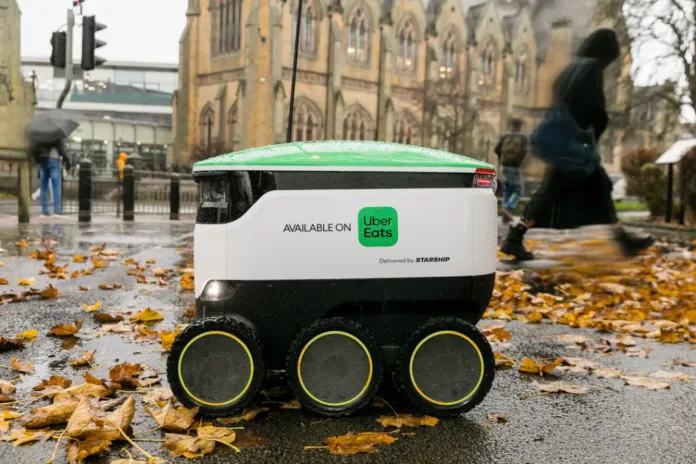 Uber Eats Robot Delivery