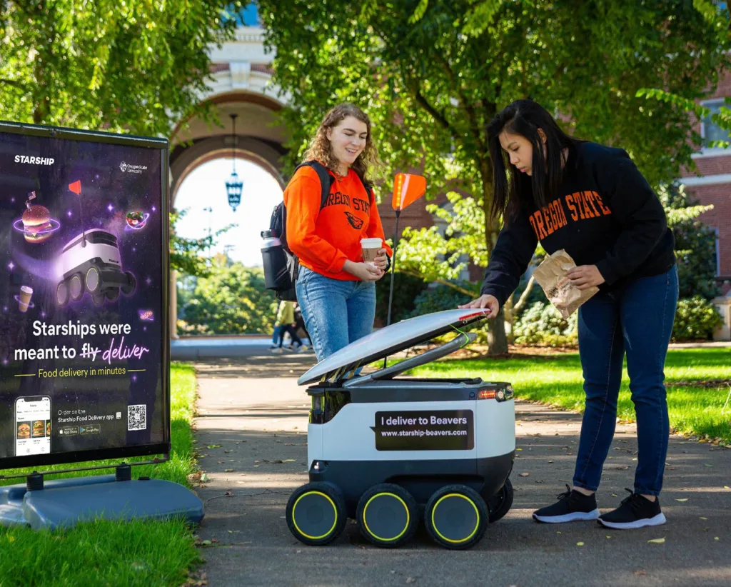 Uber Eats Robot Delivery