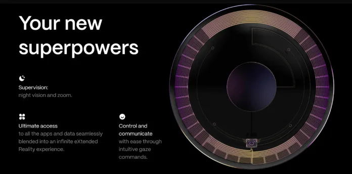 Xpanceo AI XR Contact Lens