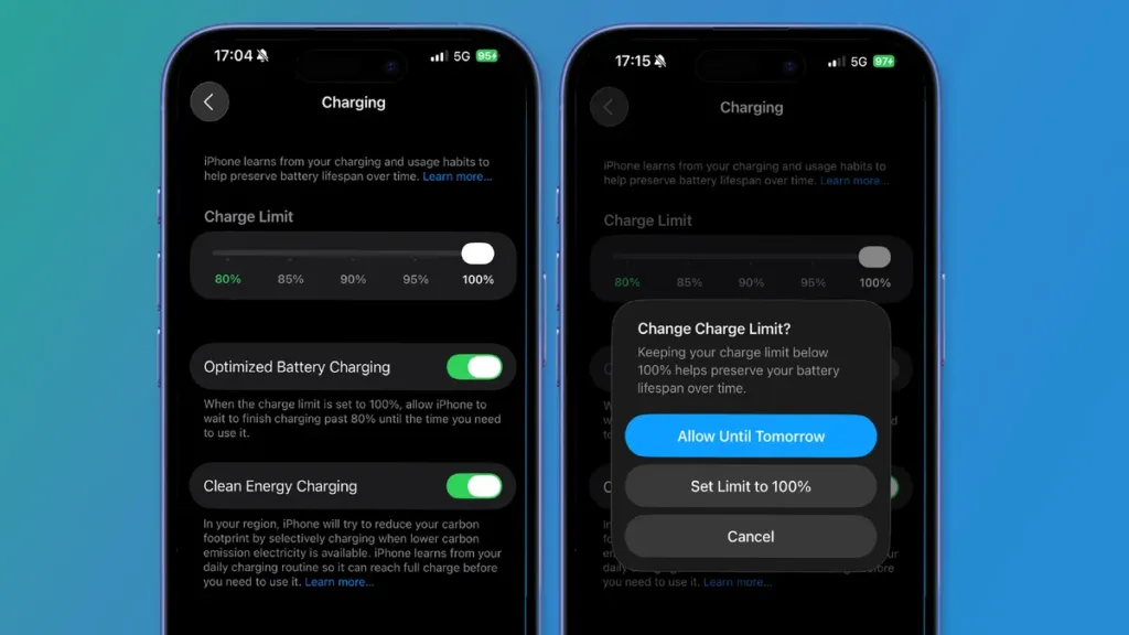 Should You Stop Charging Your Phone Battery to 100%? The Truth Behind the Myth iphone battery setting