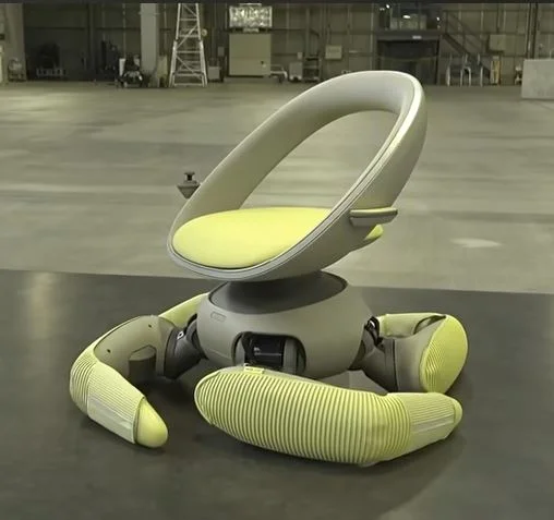 Toyota’s Walk Me Robot Chair Redefines Mobility with AI and Robotic Legs Toyota's Walk Me Robot Chair