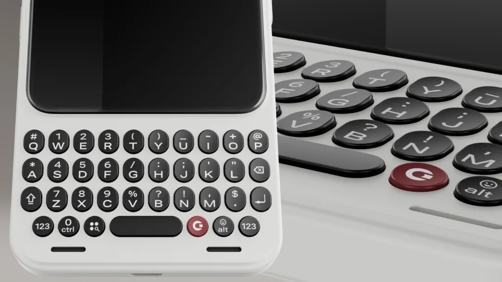 Clicks Communicator BlackBerry Phone: Keyboard King Returns! 6 premium typing experience with touch sensitive keyboard