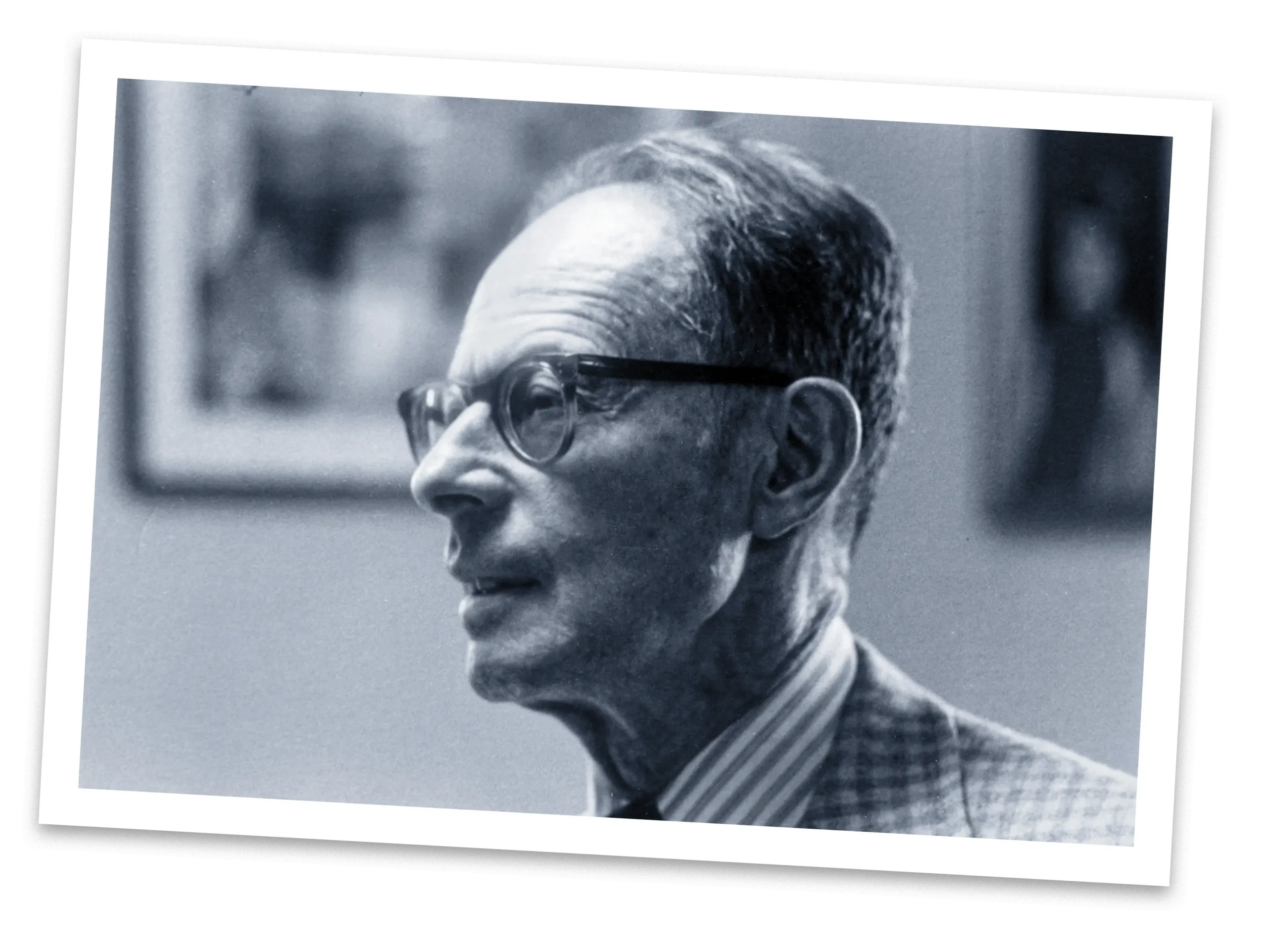 Alexander Grothendieck: The Shocking Math Genius Who Quit Black-and-white photo of a man with dark hair and glasses.