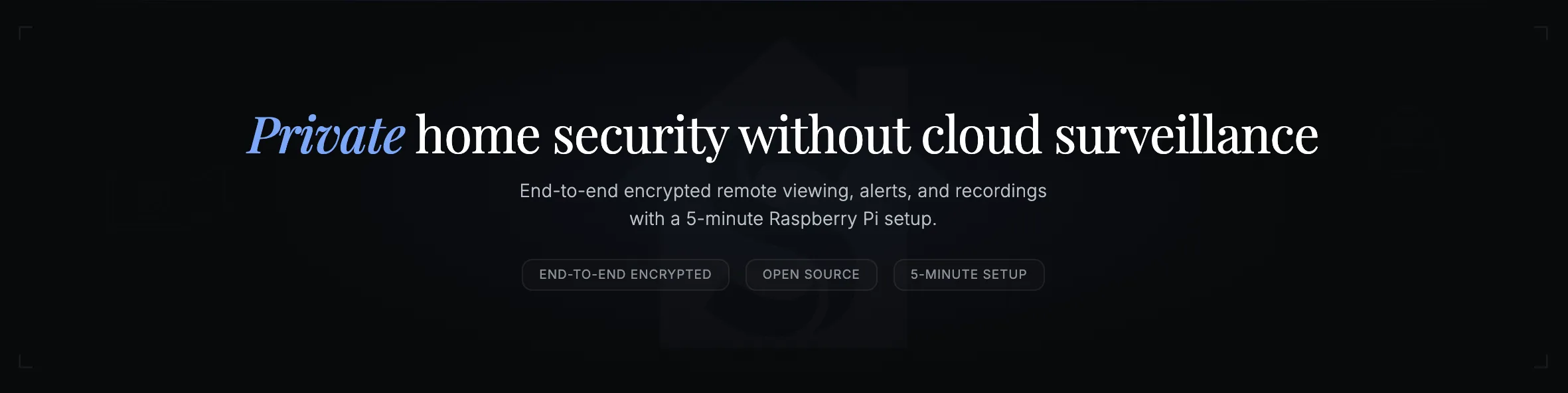 Open-Source Home Security Camera System That Skips the Cloud Private home security without cloud surveillance