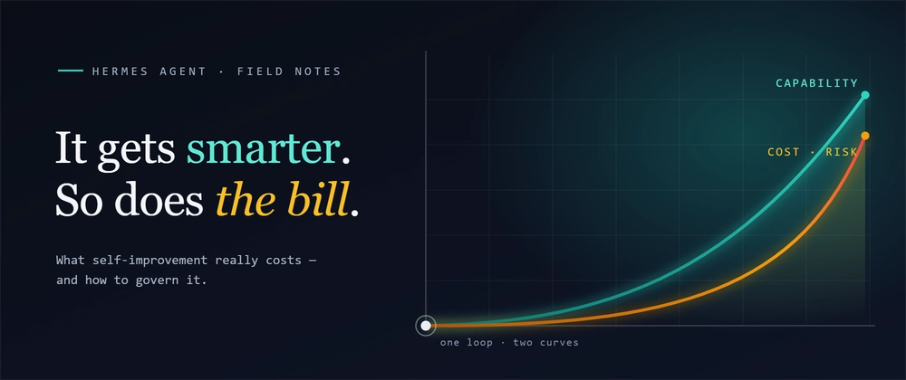Hermes Agent Learns Fast — But the Hidden Costs Are Shocking Cover image for Hermes Agent Gets Smarter Every Day. So Does the Bill.