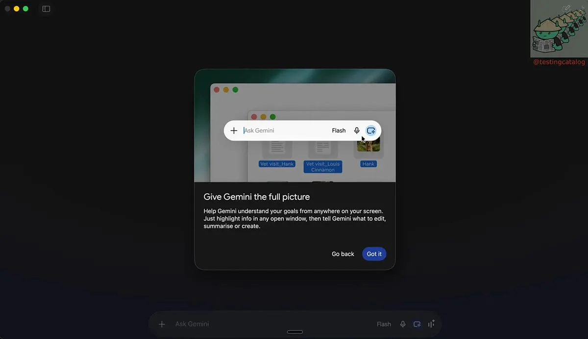 Gemini desktop app on Mac set to get 4 major new features gemini magic pointer cursor feature