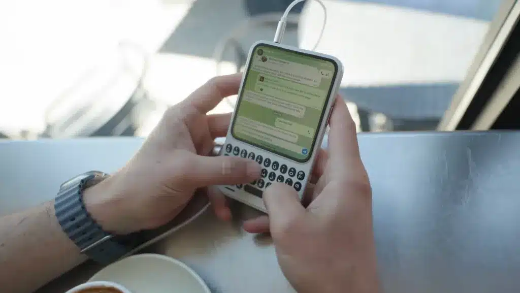 Clicks Communicator: The New $499 BlackBerry-Style Phone Explained Clicks Communicator — Image