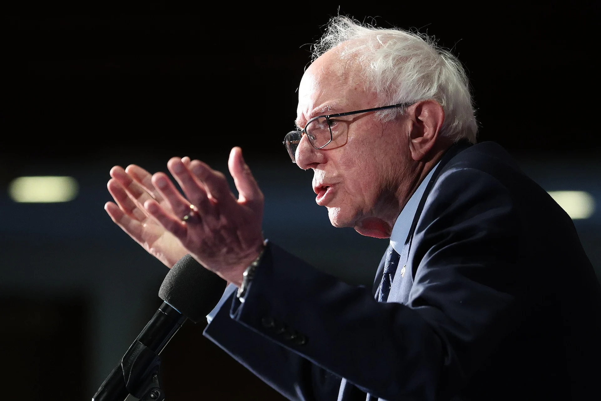 Bernie Sanders' AI Bill Would Give Every American $1,000 a Year Sanders AI bill — Senator Bernie Sanders speaks at the National Press Club in June 2026.