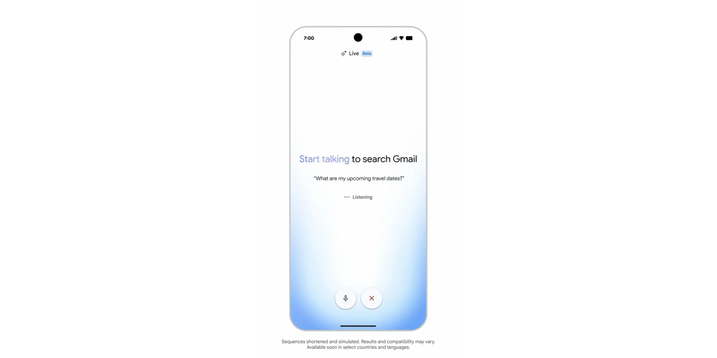 Gmail Live Brings Voice Search to Your Inbox — Here's What's New Gmail Live