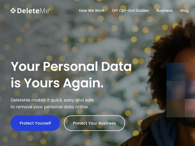 DeleteMe Review: Does the Data Removal Service Actually Work? Image may contain: Advertisement, Poster, Clothing, Coat, Adult, Person, and Publication