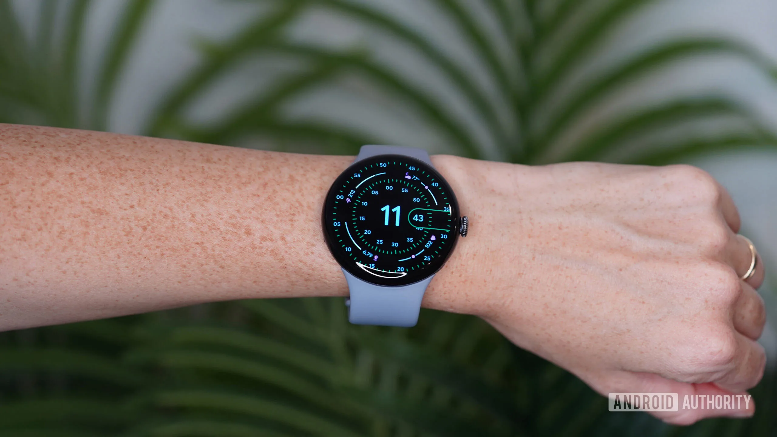 Best Google Pixel Prime Day Deals 2026: Top 5 Picks A Pixel Watch 4 on a user's wrist displays a watch face.