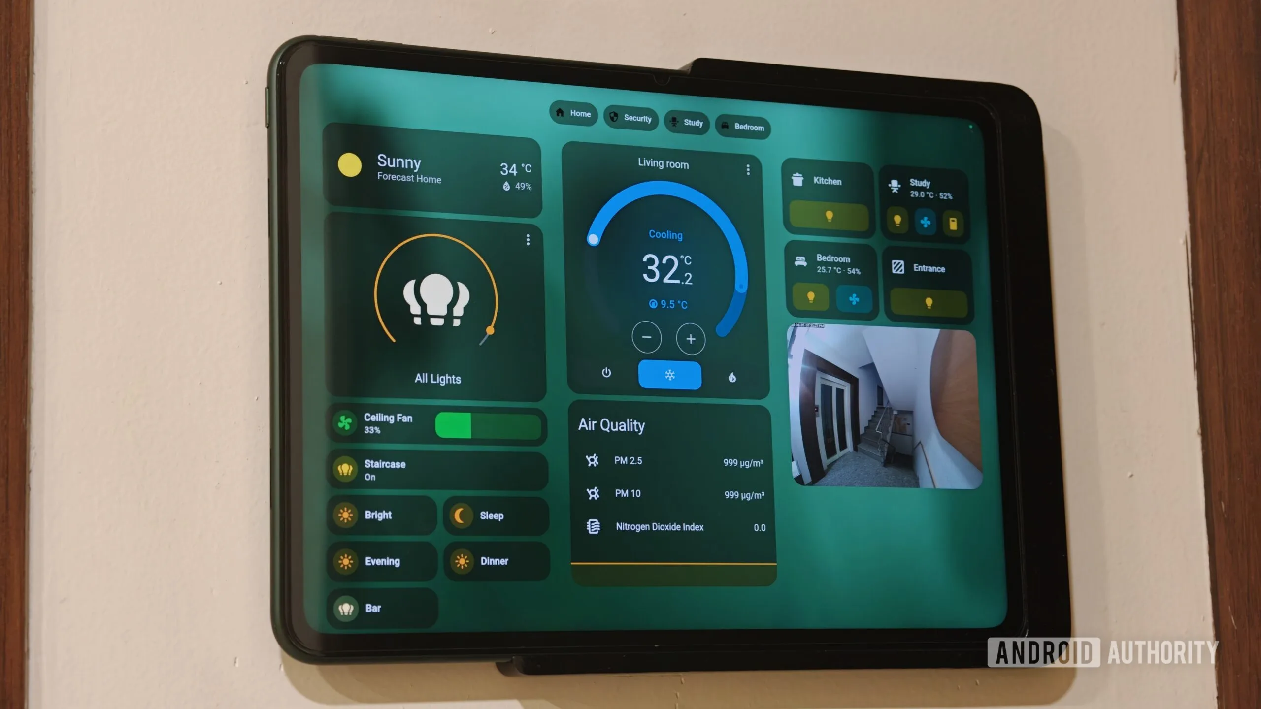 Claude AI Audited My Home Assistant Setup — Expert Results Claude AI Home Assistant — Home Assistant tablet on a wall