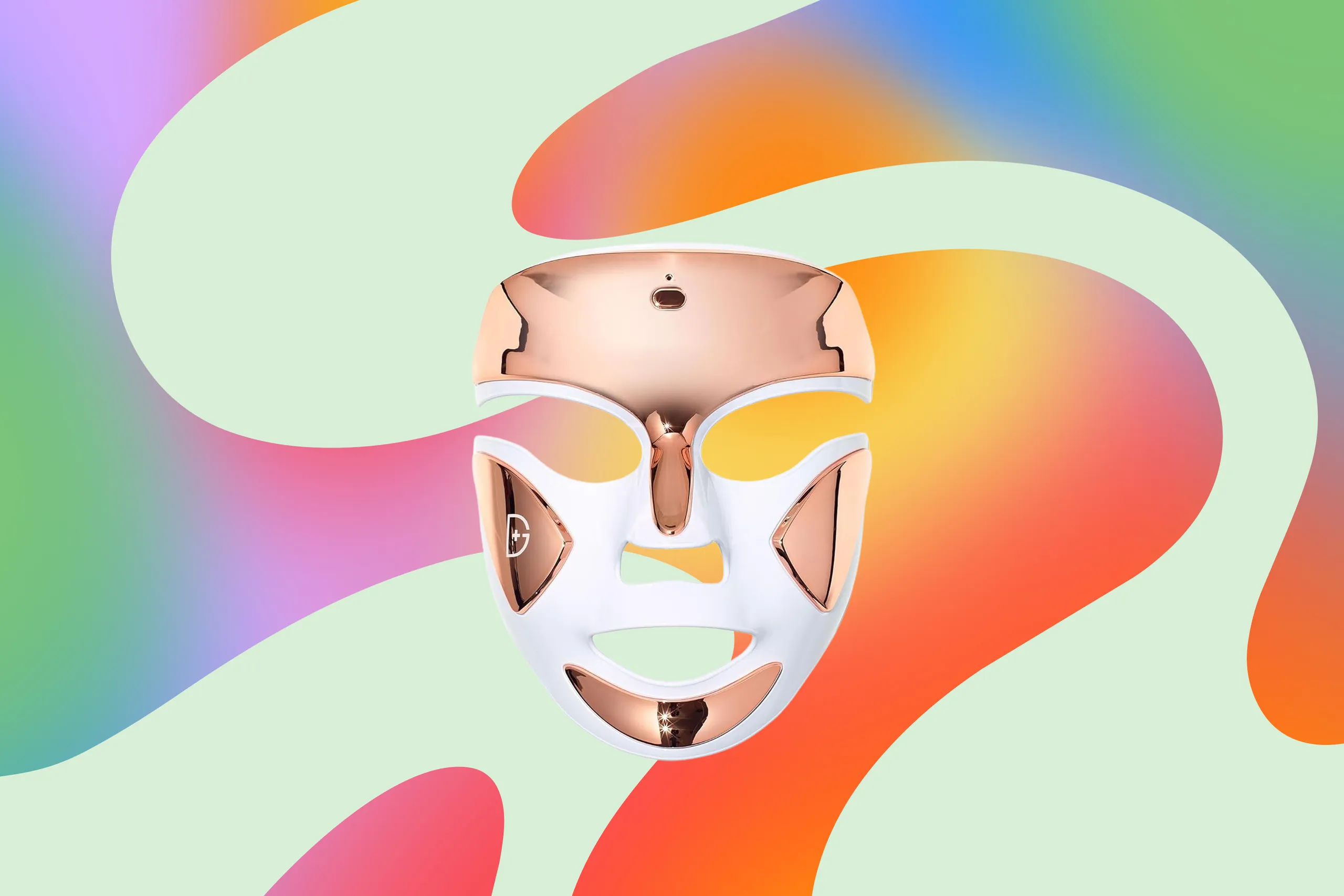 Best LED Masks and Hair Growth Tools: Top Prime Day Deals LED masks and hair growth — Image may contain Accessories Glasses Art Modern Art Adult Person Head and Face