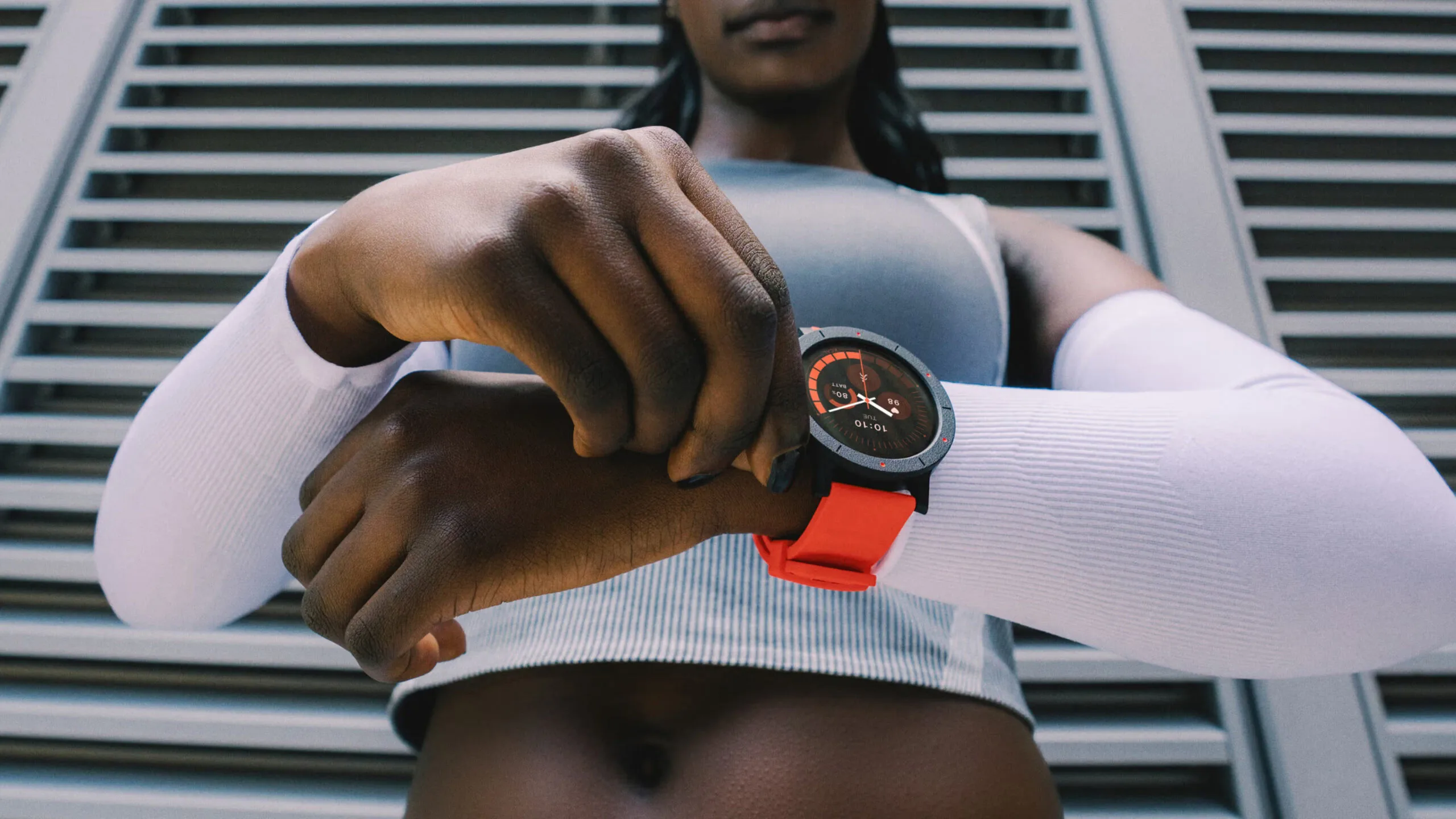 CMF Watch 3 Pro Hits Best Price Yet at $61.75 for Prime Day Woman wearing a CMF Watch 3 Pro