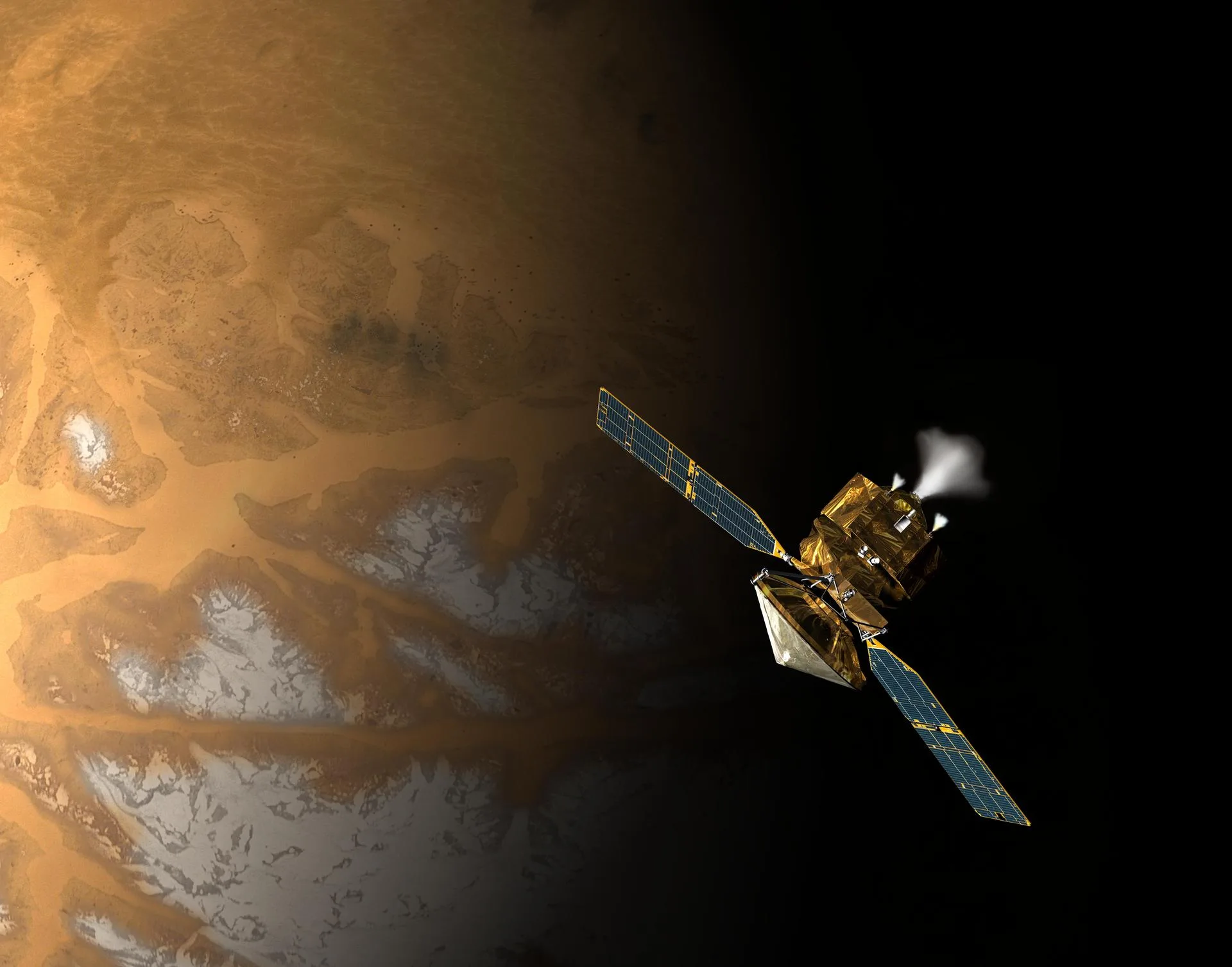 Space Situational Awareness Market Set for $61B Surge Orbit Insertion by Mars Reconnaissance Orbiter Artist Concept