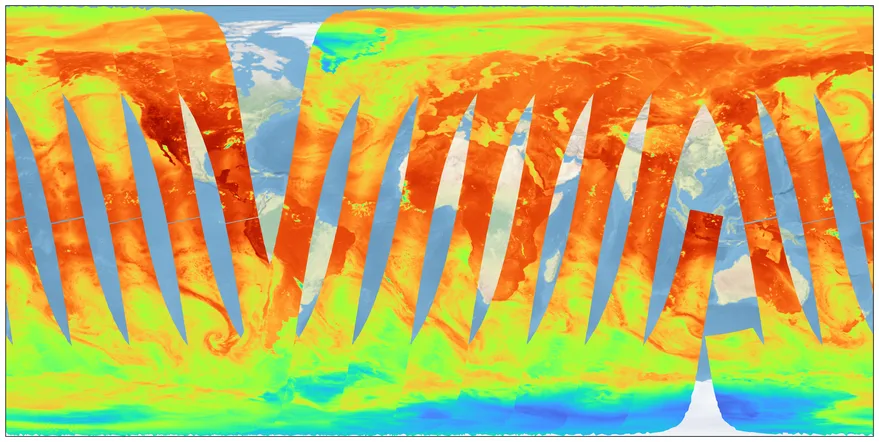 Weather Stream's GEMS2 Satellite Is Now Mapping Earth's Atmosphere in Weather Stream releases first light imagery from GEMS2 microwave radiometer