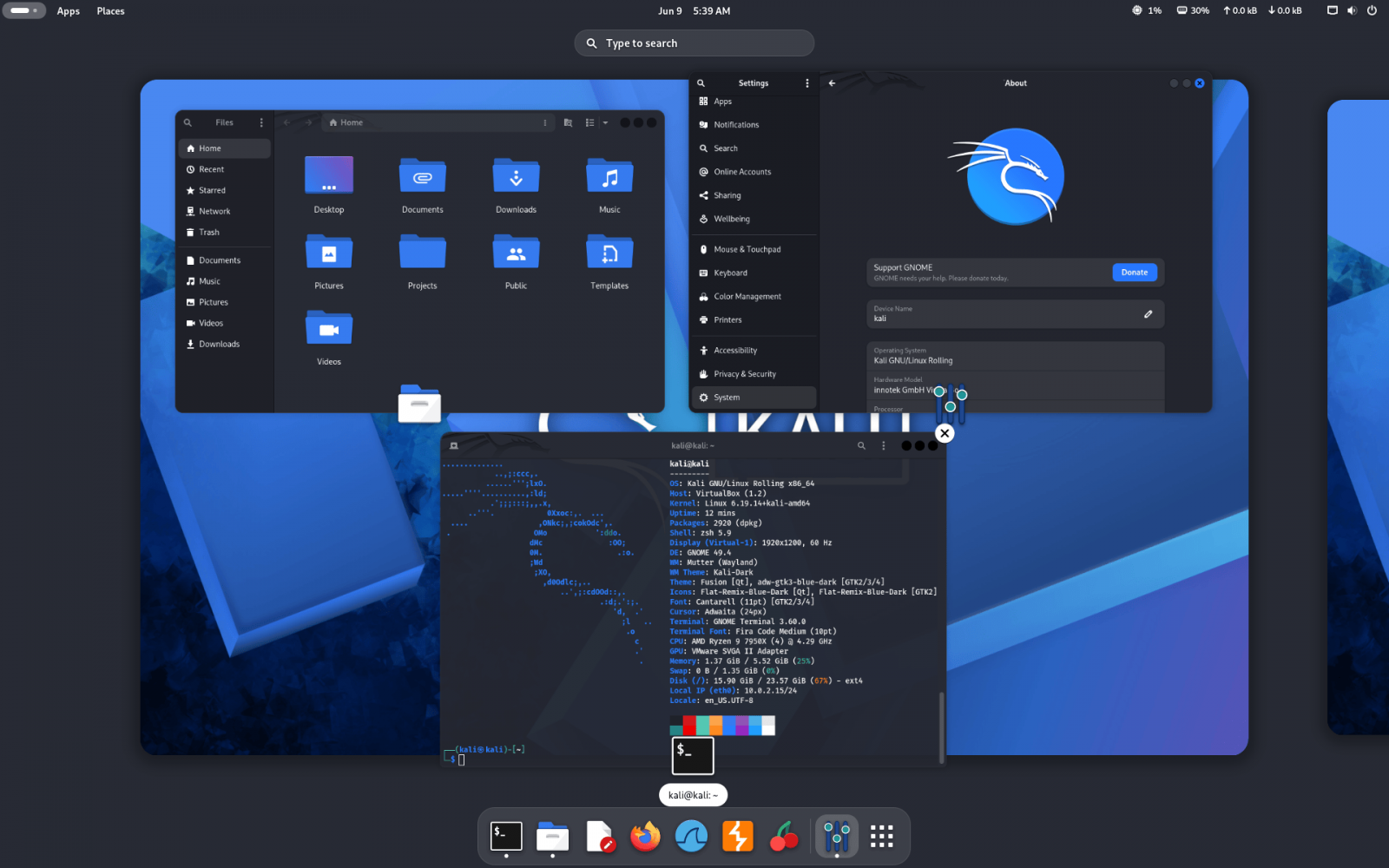 Kali Linux 2026.2 Arrives with 9 New Tools and Major NetHunter Updates Gnome 50 on Kali Linux