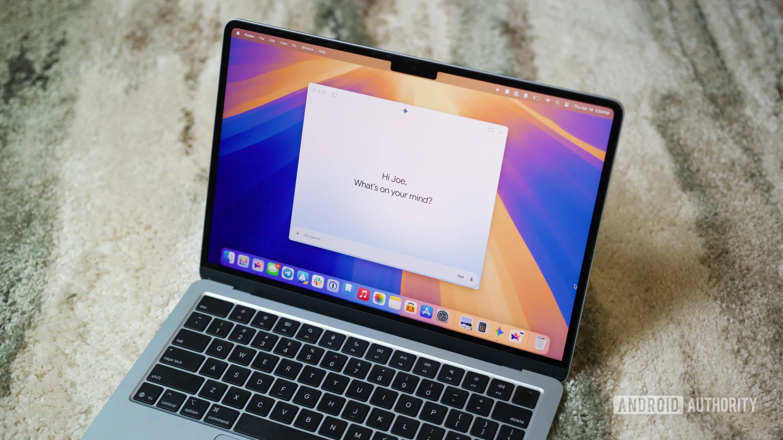 Gemini desktop app on Mac set to get 4 major new features Gemini desktop — The Gemini app running on a MacBook.