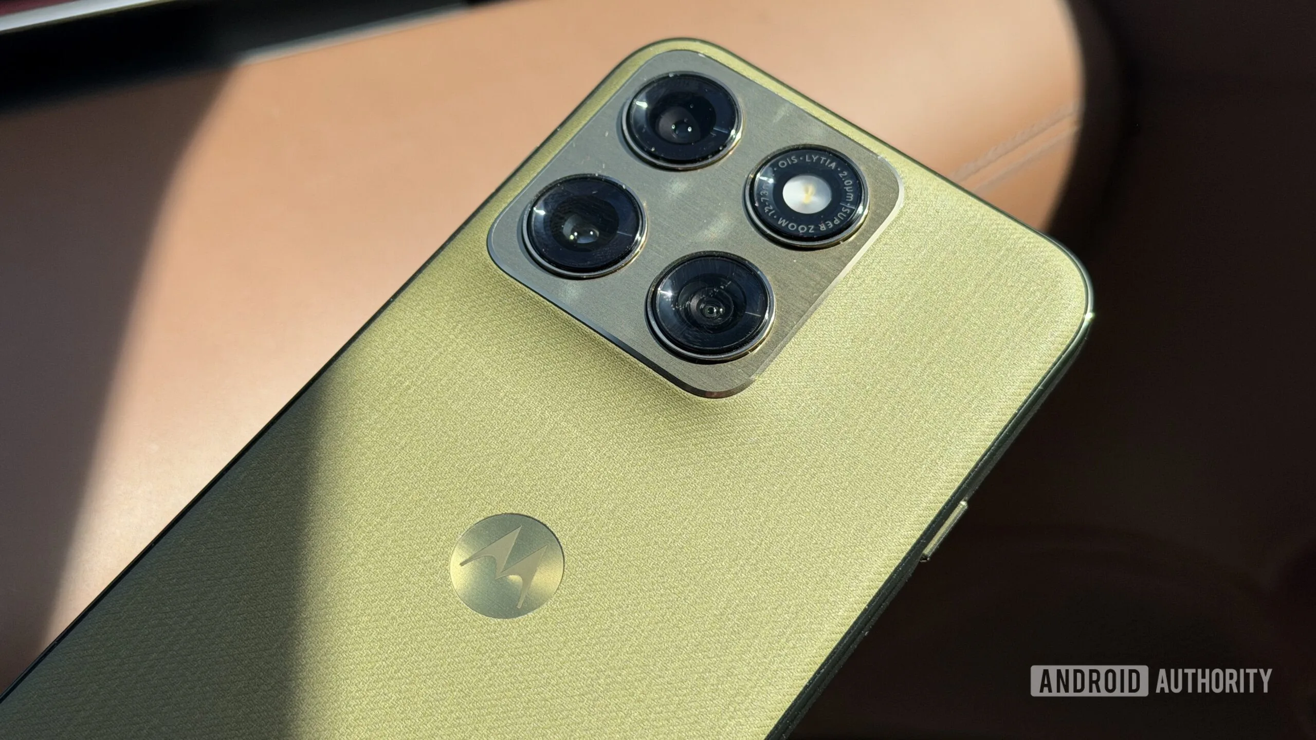 Motorola Edge 2026 vs Pixel 10a: The Best Mid-Range Phone Right Now Motorola Edge 2026 brown leather