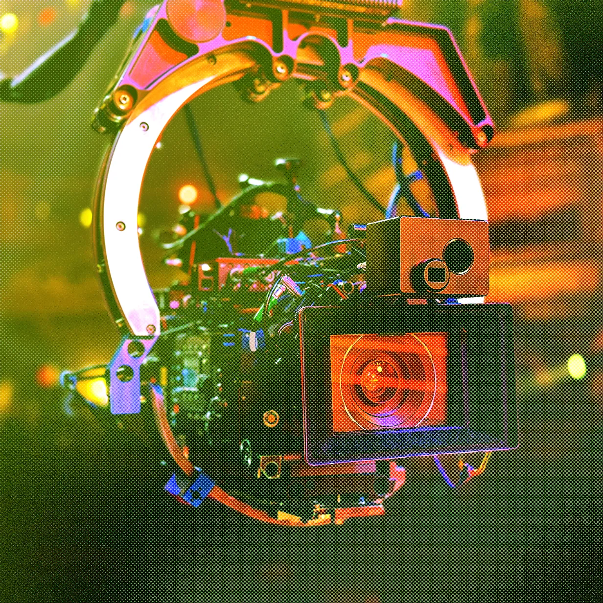 AI and Hollywood Power: The 4 Stories Reshaping Tech This Week AI and Hollywood — Movie camera on a film set