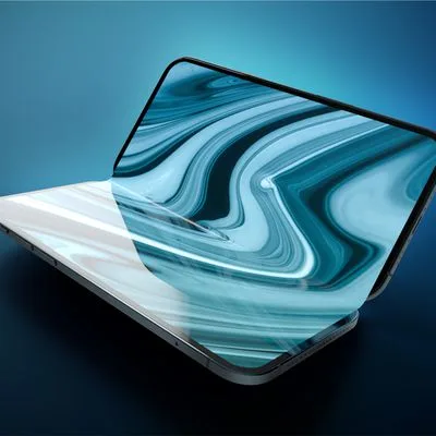 Foldable iPhone Design Revealed: Best Look Yet, White Only Foldable iPhone 2023 Feature 1