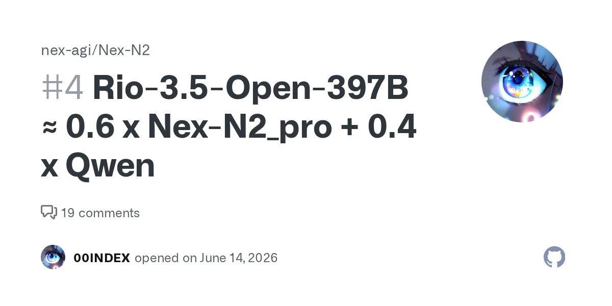 Rio's 'Official' AI Model Is Proven to Be a Model Merge Rio LLM — prefeitura-rio/Rio-3.5-Open-397B is presented as an original 397B model trained by IplanRIO. It is not. Its we