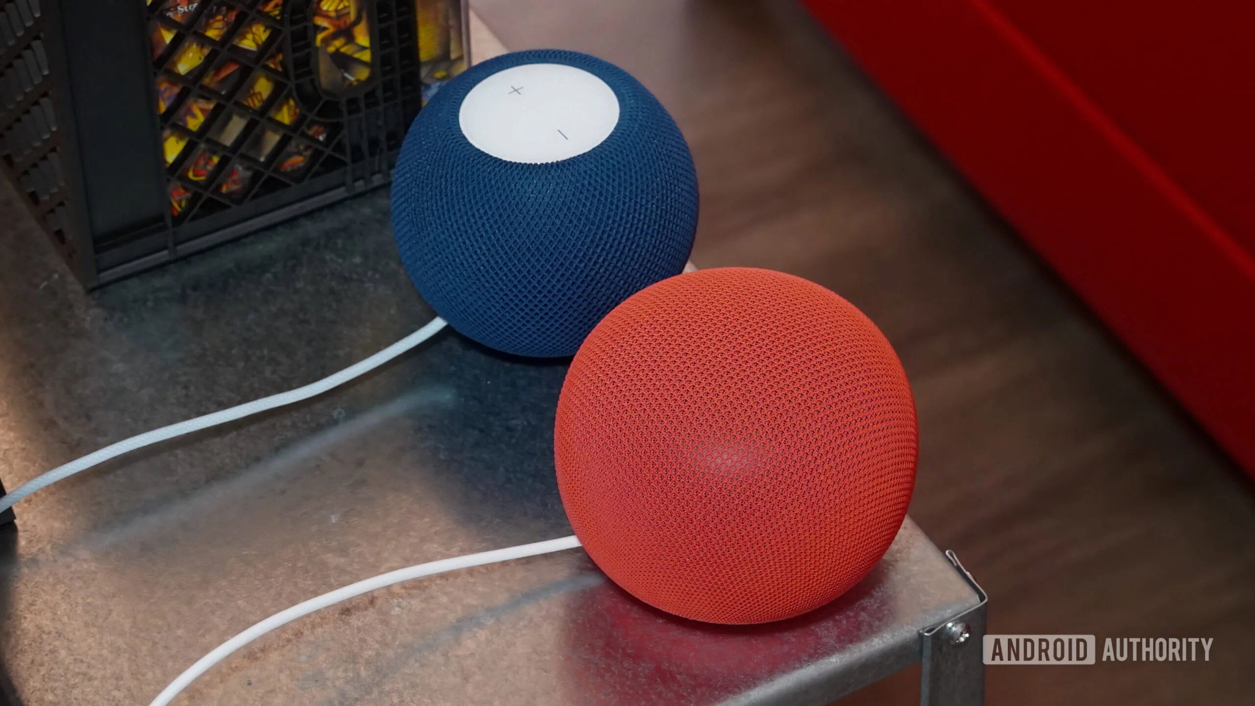 Google Home Speaker vs HomePod Mini: Best $99 Smart Speaker? Google Home Speaker 2026 — A top-down look at the HomePod Mini and Google Home Speaker.