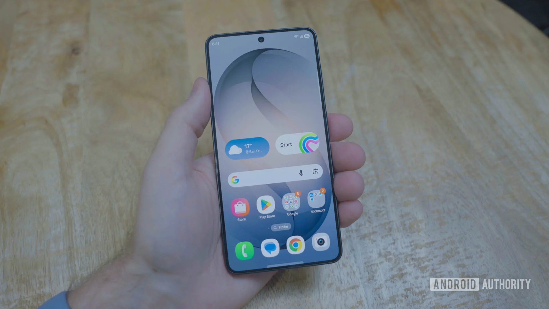 Galaxy S27 to Keep Samsung Screen — and That Could Cost You Galaxy S27 screen — Samsung Galaxy S26 Home Screen with Finder Shortcut
