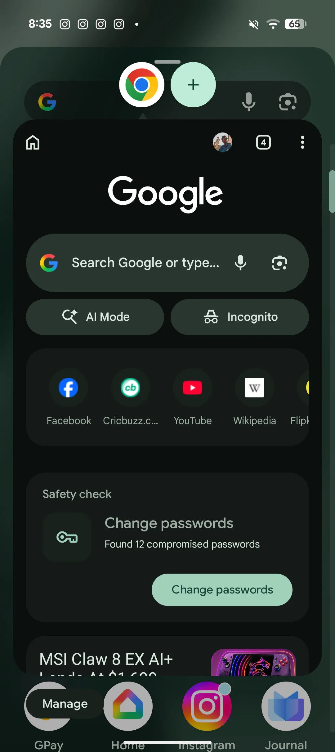 Android 17 App Bubbles: The Complete Guide for Pixel Users Chrome app bubble on Google Pixel 10a