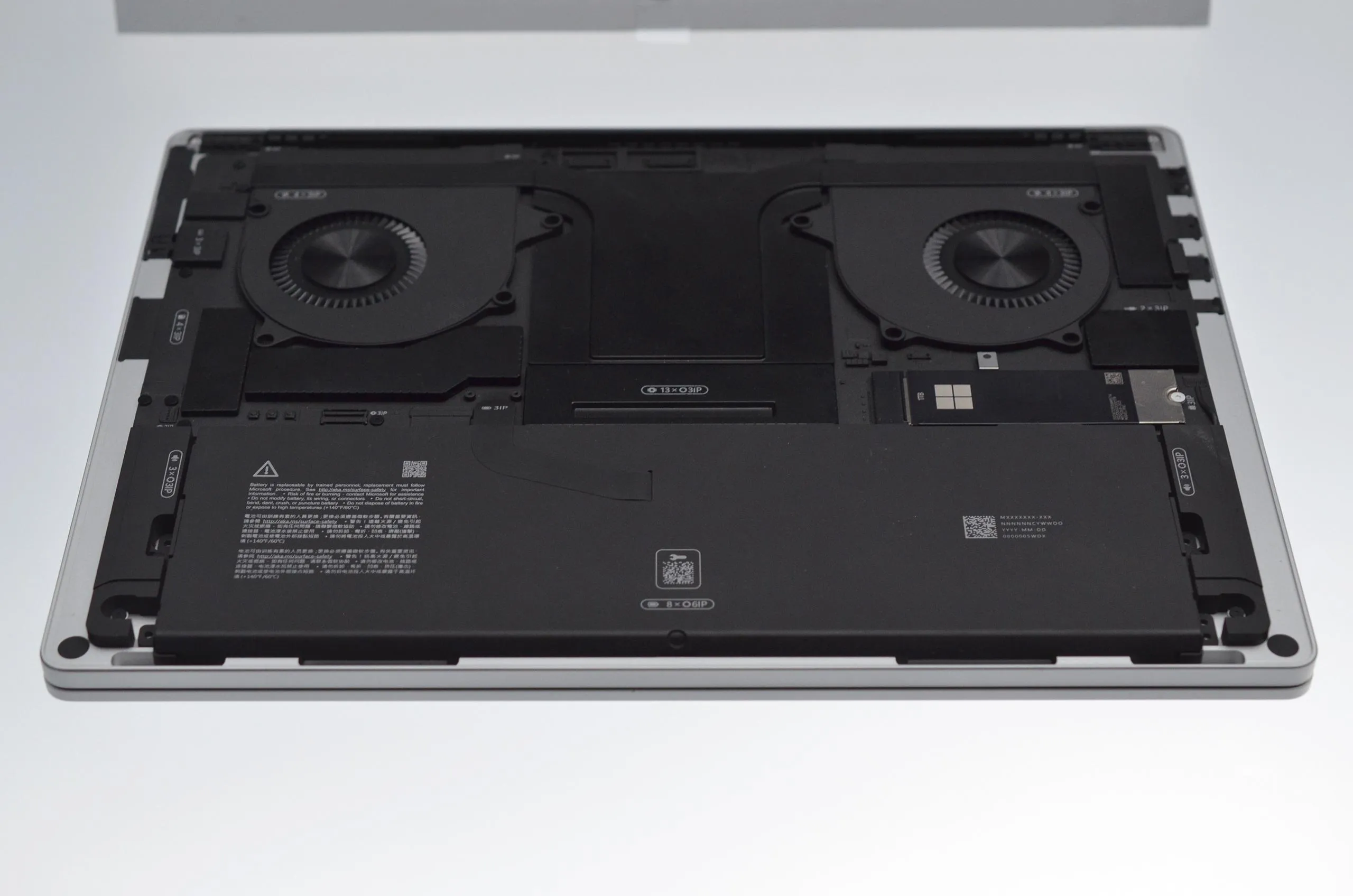 Surface Laptop Ultra: Microsoft's Surprising New Pro Machine The inside of the Surface Laptop Ultra is like a work of art.