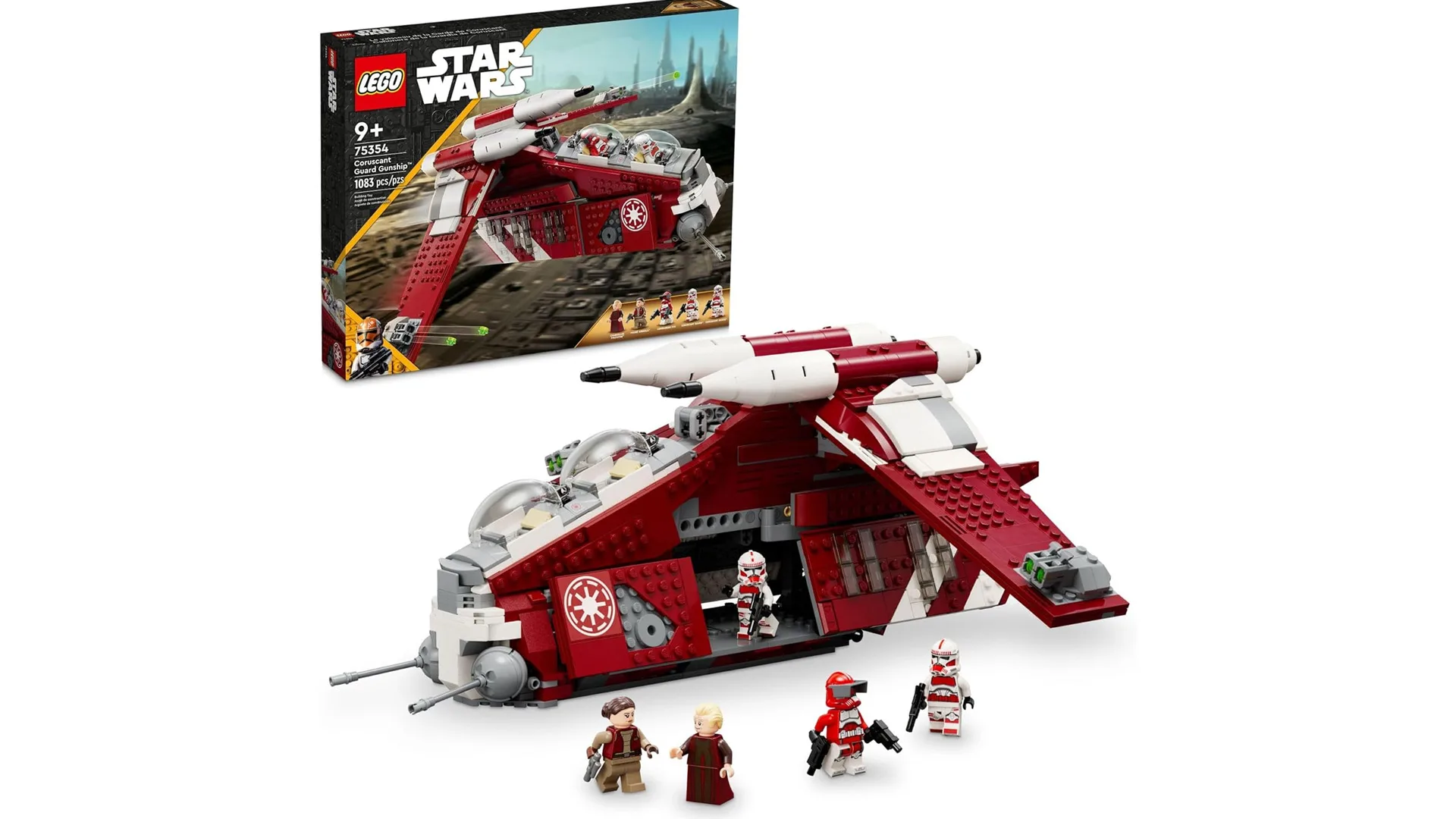 Lego Star Wars Coruscant Guard Gunship: Best Price Before It's Gone LEGO Star Wars: The Clone Wars Coruscant Guard Gunship