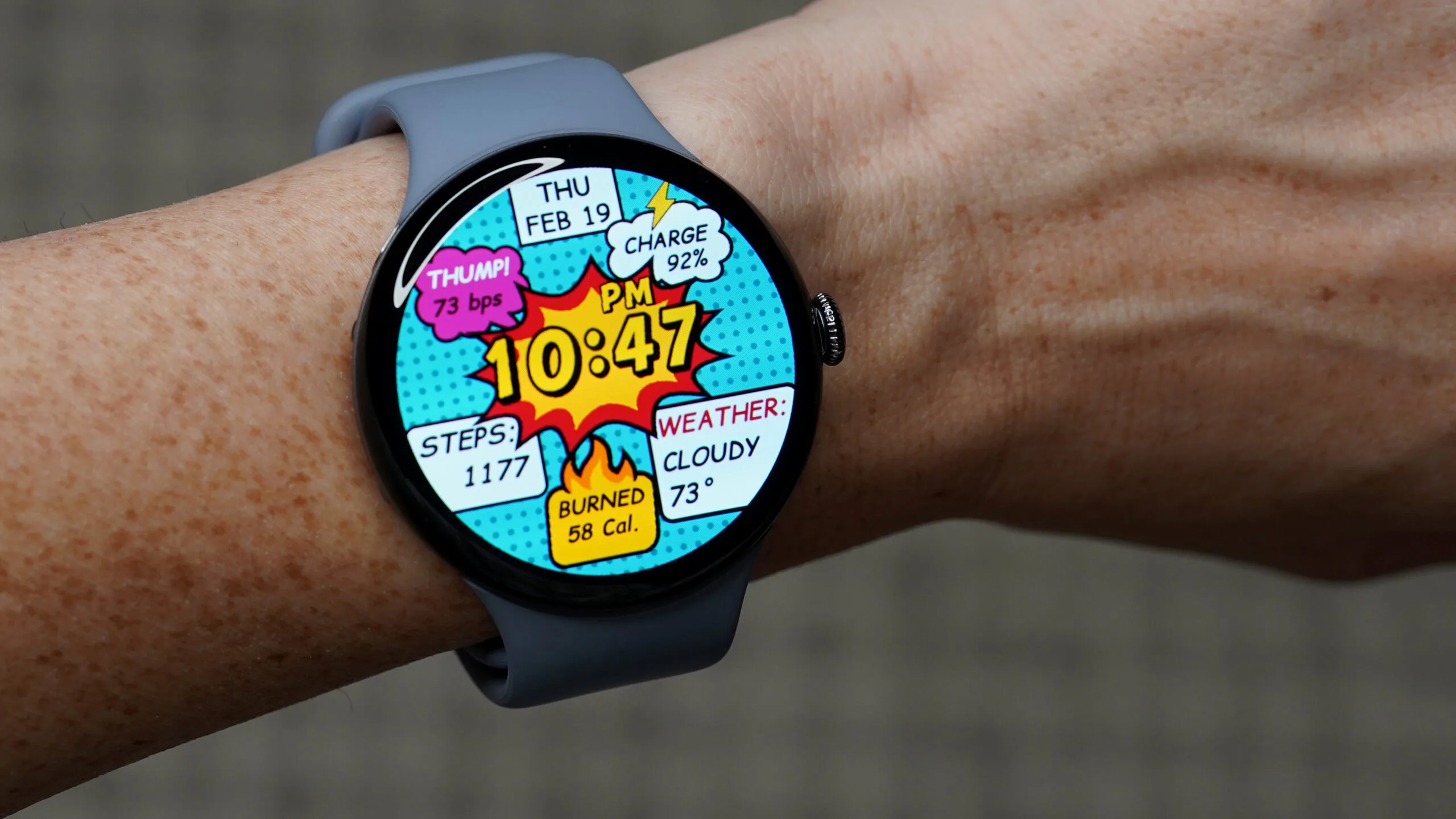Pixel Watch 5 Clears FCC — Official Launch Expected in August Pixel Watch 5 2026 — Pixel Watch 4 Pop Art Face.
