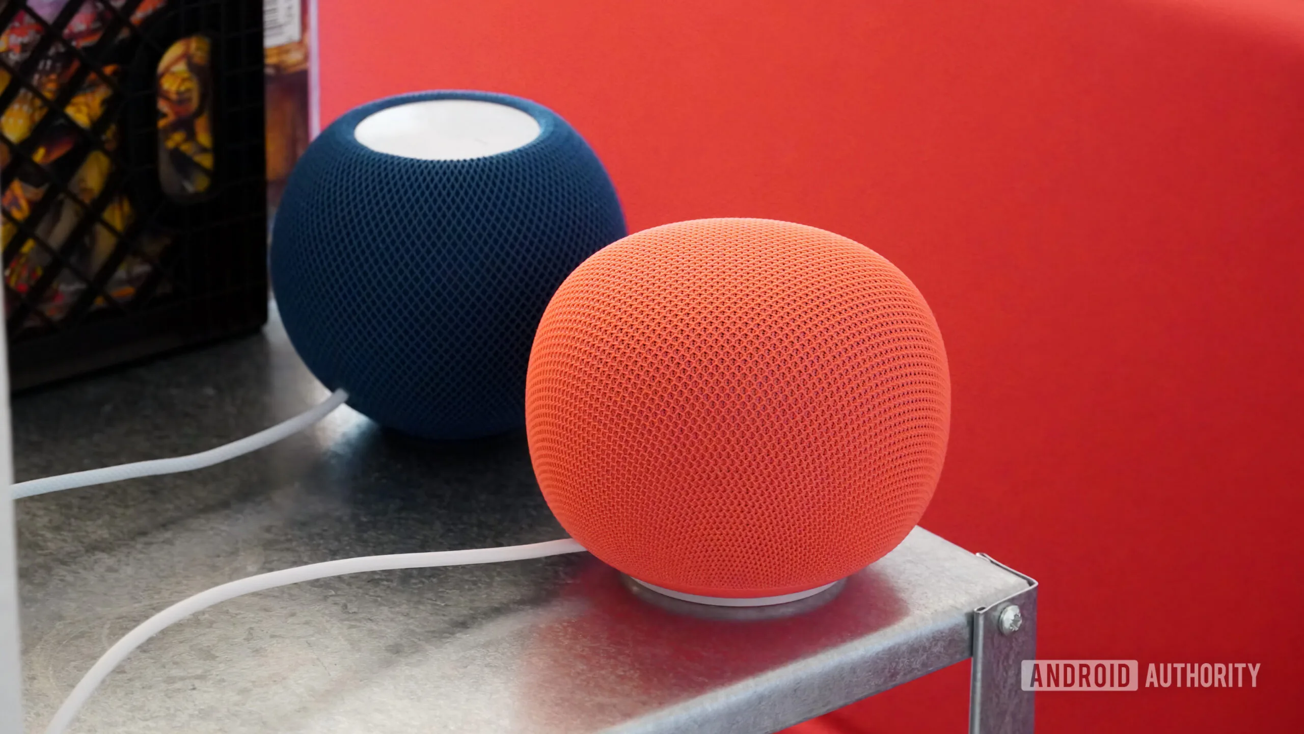 Google Home Speaker vs HomePod Mini: Best $99 Smart Speaker? An angled look at the Google Home Speaker and HomePod Mini.