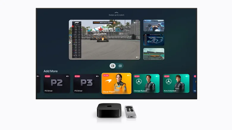 Apple TV Multiview: How to Watch 4 Live Sports at Once Apple TV multiview — F1 multiview on Apple TV.