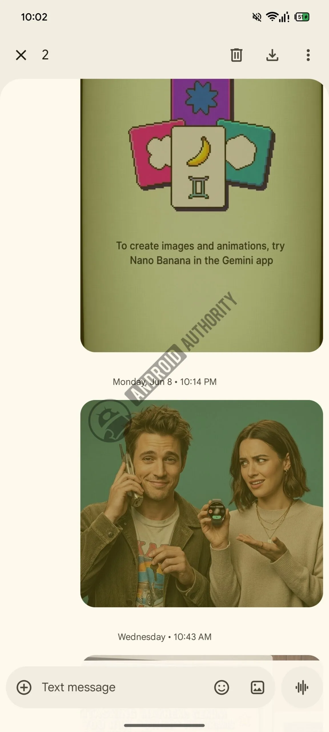 Google Messages Finally Gets Multi-Message Forwarding Google Messages Forwarding multiple messages new behavior 1 watermarked