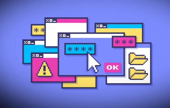 OpenAI's Lockdown Mode Takes Aim at Prompt Injection Threats Lockdown Mode — Retro windows dialog box computing design element user interface GUI design with space for your copy.