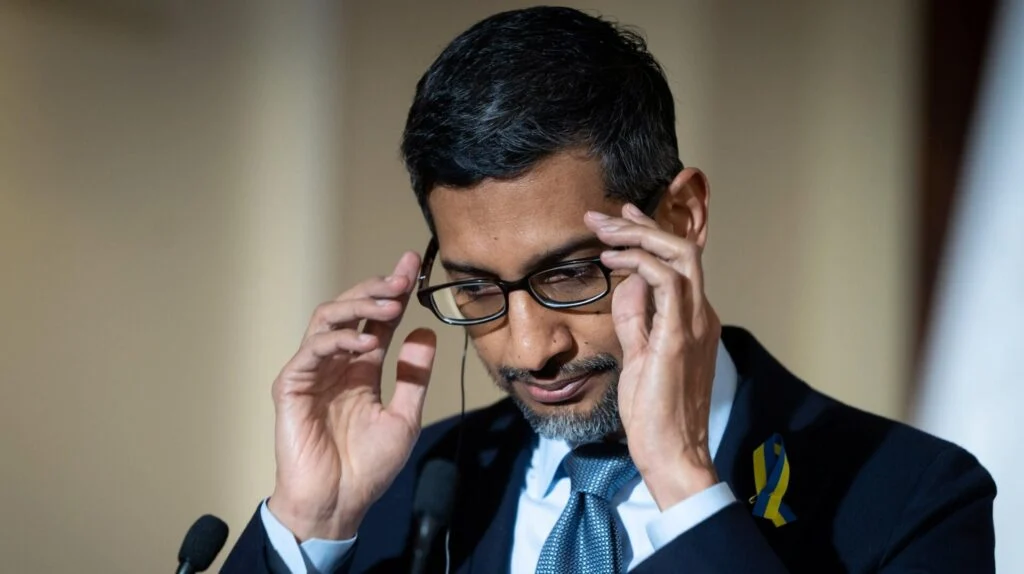 Fitbit Air Bands Are Now Free to Make — Here's What Google Did Google CEO Sundar Pichai