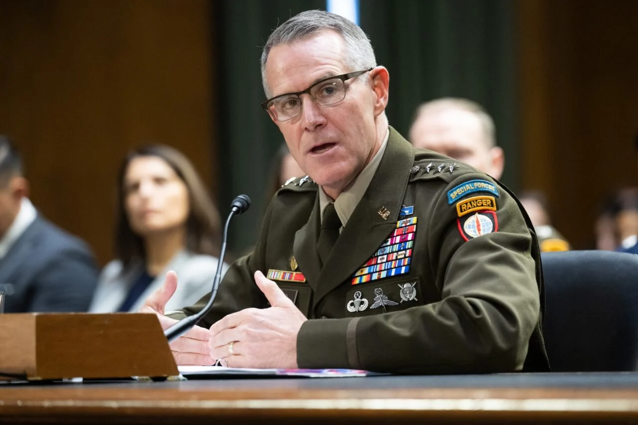Anthropic White House Talks Back on Track After Amodei Steps Aside General Joshua Rudd photographed during a January 2026 Senate Intelligence Committee hearing on his nomination to be dir